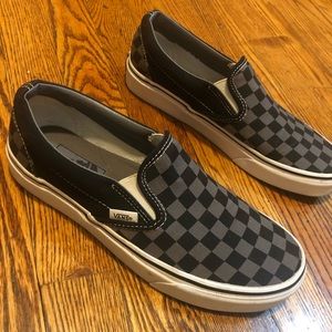 Vans checkerboard slip on